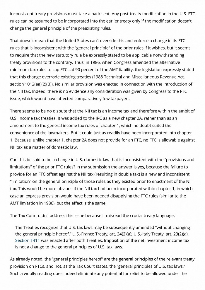 The Tax Court's Flawed Analysis in Toulouse Should be Challenged by Jeffrey Gould, September 2021